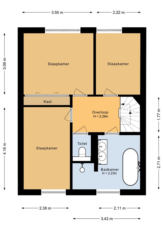mediumsize floorplan